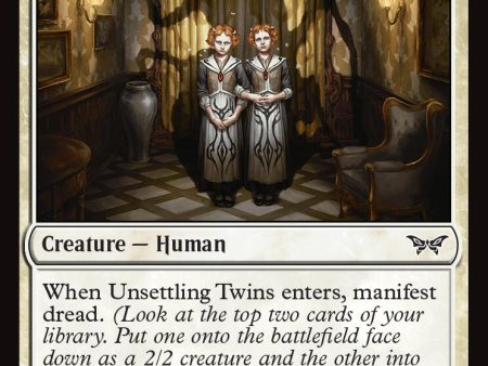 Unsettling Twins [Duskmourn: House of Horror] Online