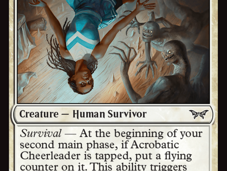 Acrobatic Cheerleader [Duskmourn: House of Horror] Sale