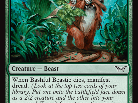 Bashful Beastie [Duskmourn: House of Horror] Online Hot Sale