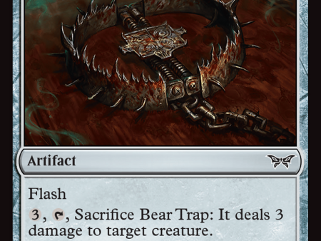 Bear Trap [Duskmourn: House of Horror] For Discount