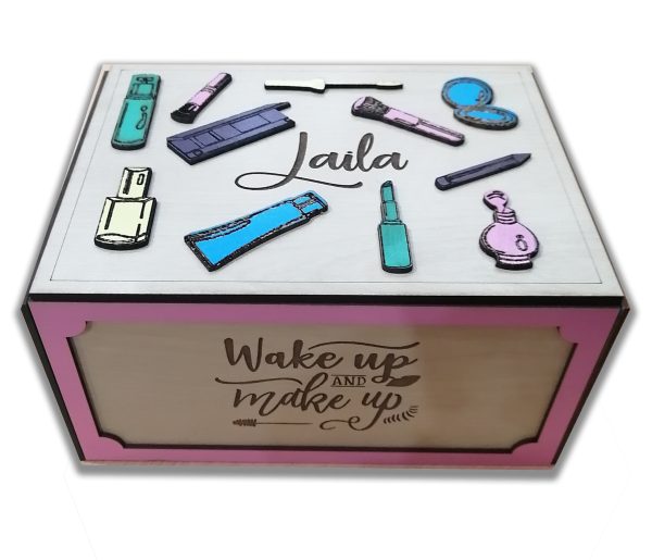 Wooden makeup box Supply