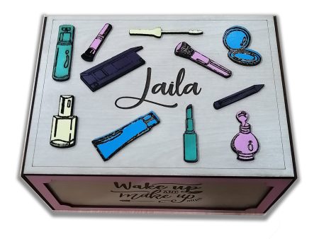 Wooden makeup box Supply