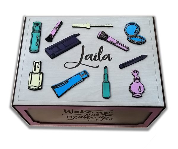 Wooden makeup box Supply