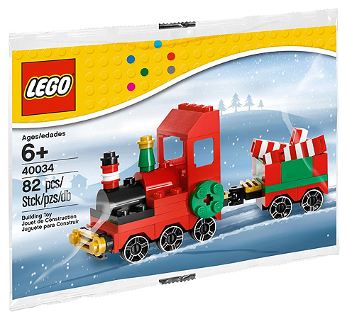 Christmas Train polybag, 40034 Online Hot Sale