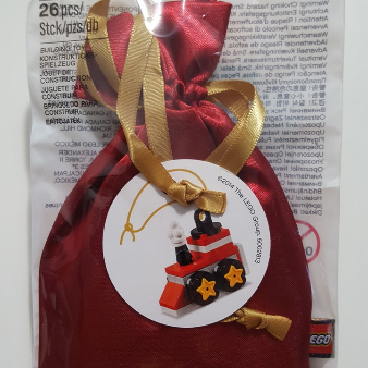 Christmas Train Ornament polybag, 5002813 Fashion