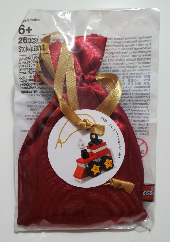 Christmas Train Ornament polybag, 5002813 Fashion