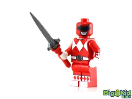 RED RANGER Custom Printed Lego Minifigure! Fashion