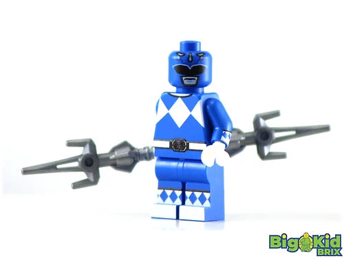 BLUE RANGER Custom Printed Lego Minifigure! Fashion