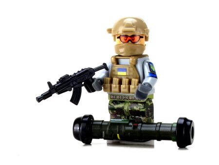 Ukrainian Anti-Tank Soldier Custom Minifigure Discount