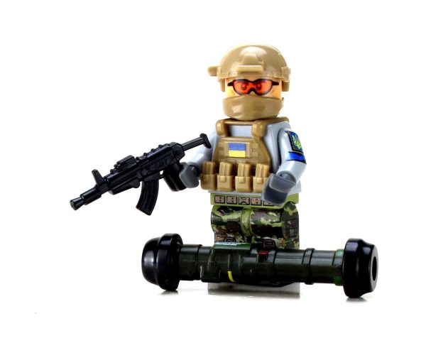 Ukrainian Anti-Tank Soldier Custom Minifigure Discount