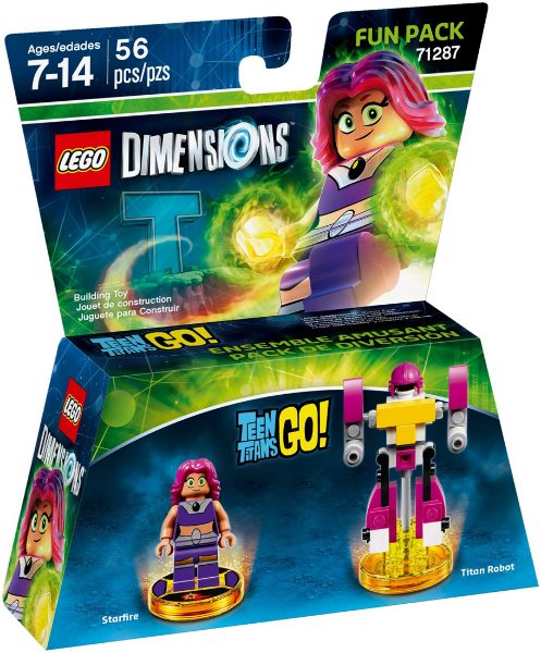 Fun Pack - Teen Titans Go! (Starfire and Titan Robot), 71287 Sale