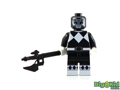 BLACK RANGER Custom Printed Lego Minifigure! Discount