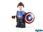 CAPTAIN AMERICA PEGGY CARTER Custom Printed & Inspired Lego Marvel Minifigure Discount