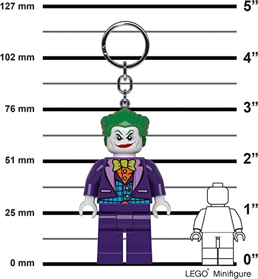 LEGO® DC Super Heroes Keychain Light - The Joker - 3 Inch Tall Figure Online Sale