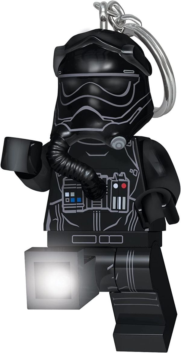 LEGO® Star Wars Tie Fighter Pilot LED Keychain Light - 3 Inch Tall Figure Discount