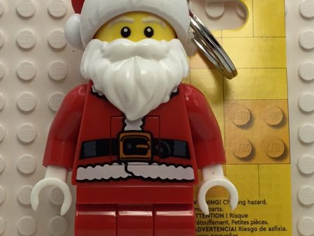 Santa Claus Keychain LED Light For Sale