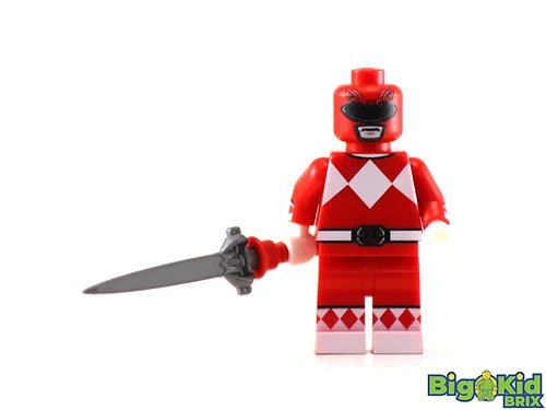 RED RANGER Custom Printed Lego Minifigure! Fashion