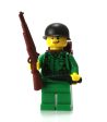 US Army Soldier with Rifle Custom Minifigure Sale