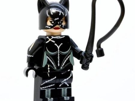 Cat Woman Movie Inspired DC Custom Printed Minifigure Hot on Sale