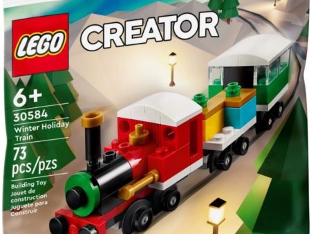 Winter Holiday Train polybag, 30584 Hot on Sale