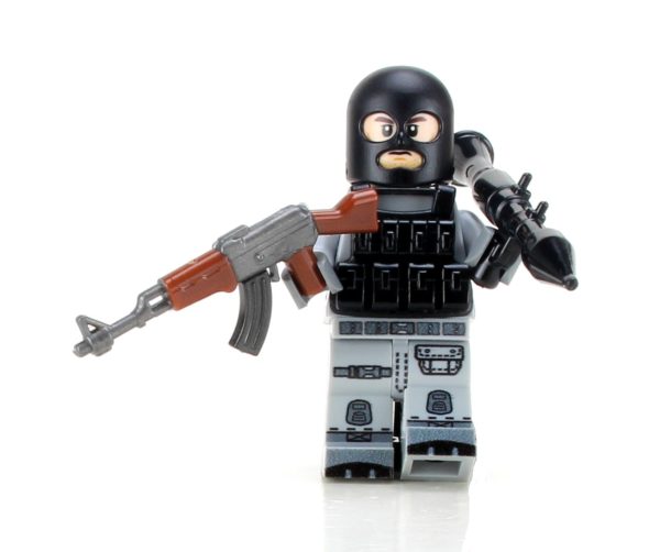 Mercenary Bandit Custom Minifigure, BB37 For Cheap