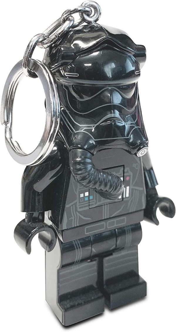 LEGO® Star Wars Tie Fighter Pilot LED Keychain Light - 3 Inch Tall Figure Discount