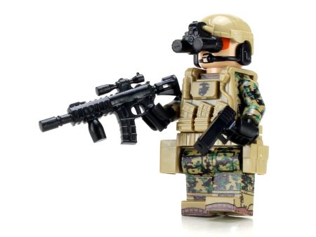 Recon Marine Woodland Camo MARPAT Custom Figure Hot on Sale